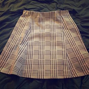 Plaid Skater Skirt